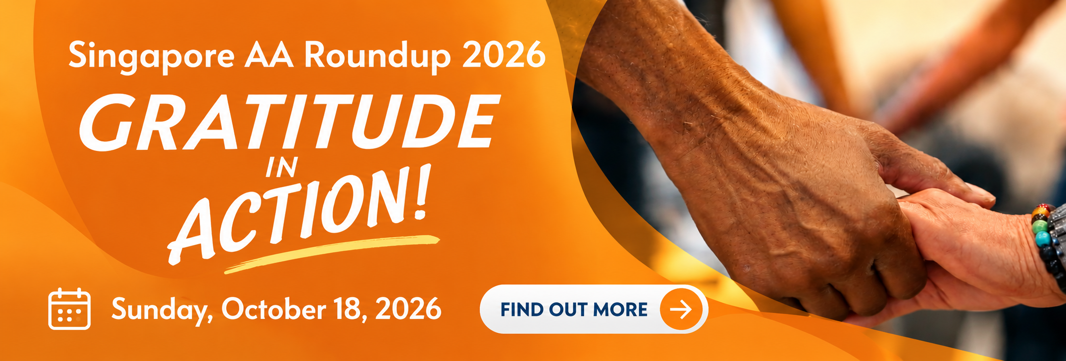 Singapore AA Roundup 2026 - Gratitude in Action - Sunday, October 18, 2026